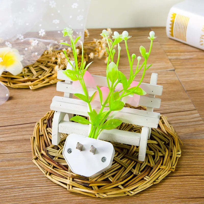 Mushroom LED Night Lamp – Auto Sensor Color Changing Night Light