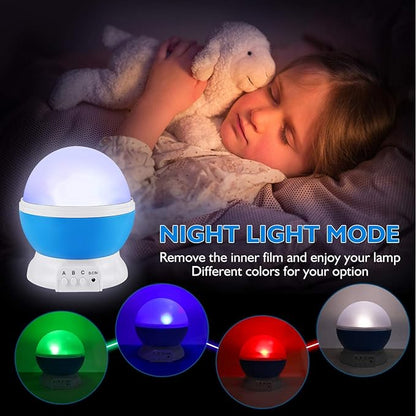 Galaxy Star Projector Night Lamp with Music & Timer