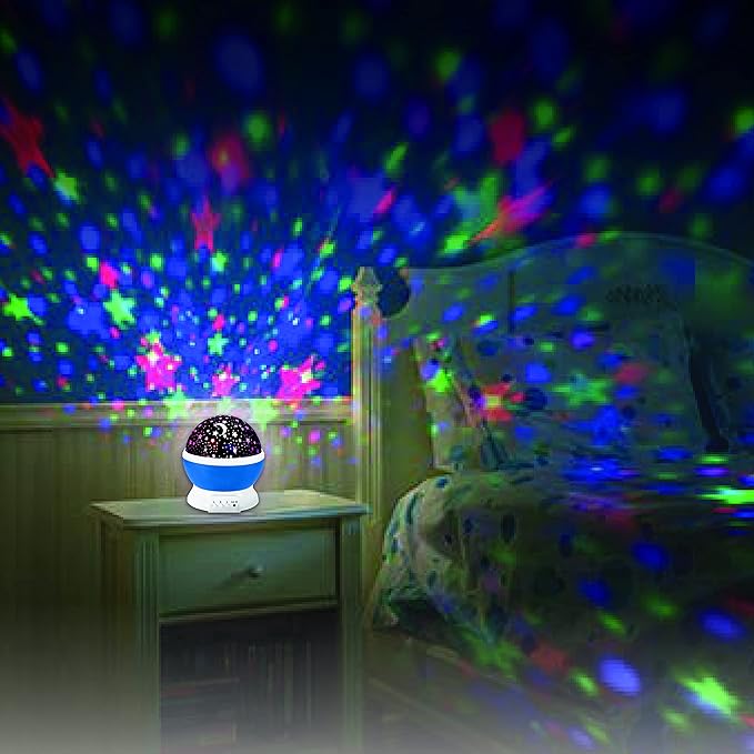 Galaxy Star Projector Night Lamp with Music & Timer