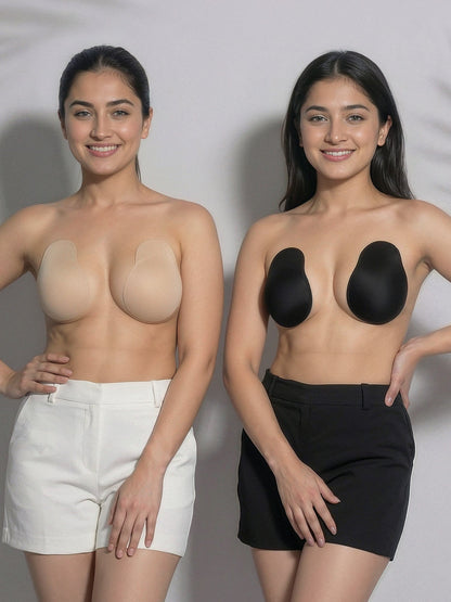 Reusable Breast Cups | Strapless Lift & Cover Pads for Backless Outfits