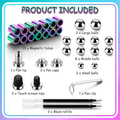 Magnetic Fidget Pen – Stress Relief & Focus Tool