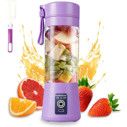 Portable USB Electric Juicer Blender | Rechargeable Protein Shaker & Smoothie Maker