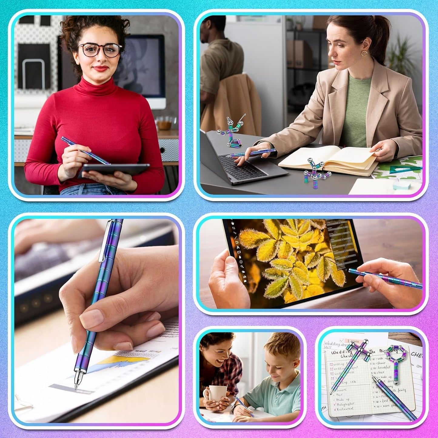 Magnetic Fidget Pen – Stress Relief & Focus Tool