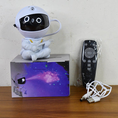 Astronaut Night Light Galaxy Projector – Remote Controlled LED Lamp