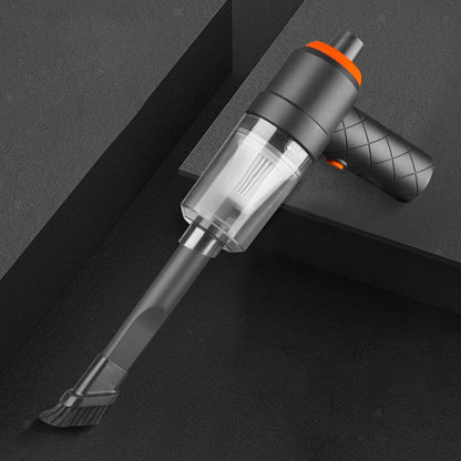 2-in-1 Cordless Mini Car Vacuum Cleaner & Air Blower – High Power USB Rechargeable Handheld Cleaner
