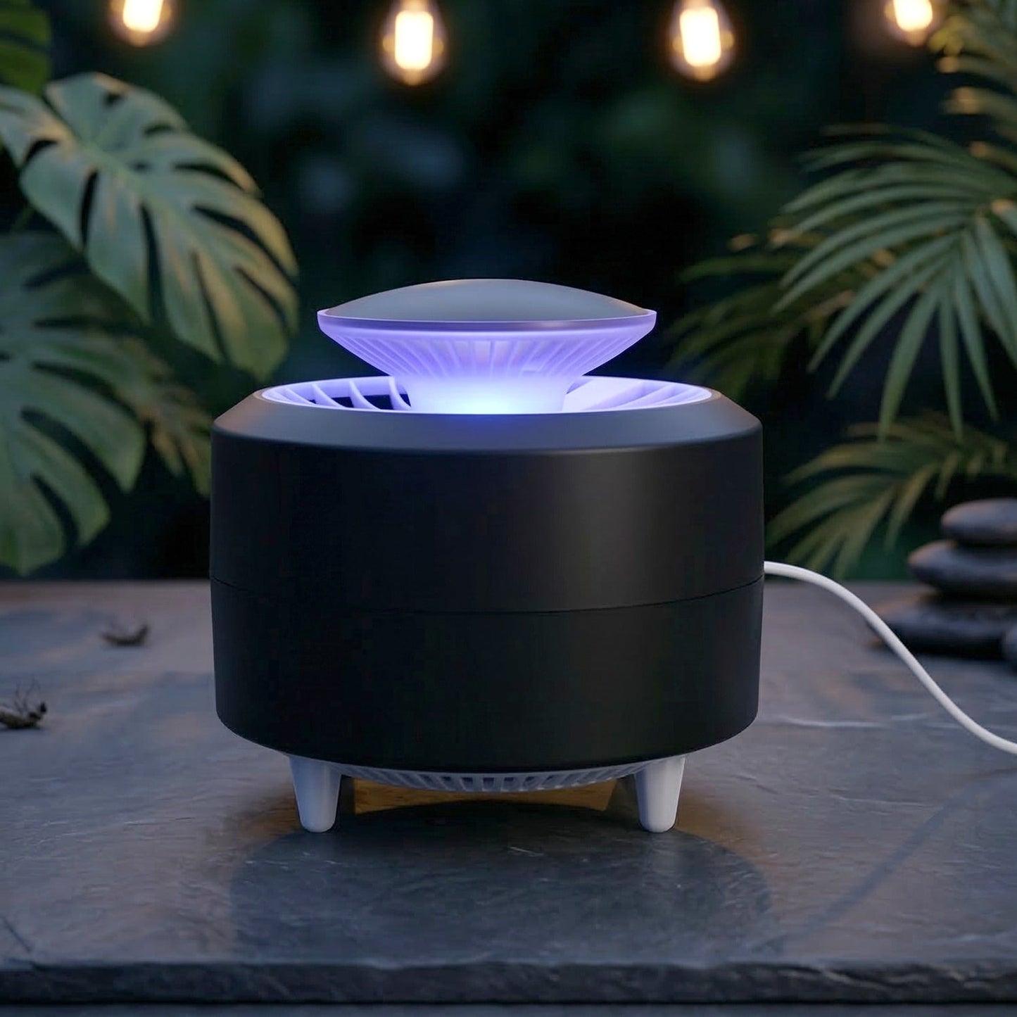USB Mosquito Killer Lamp – Silent Indoor Mosquito Trap with Night Light