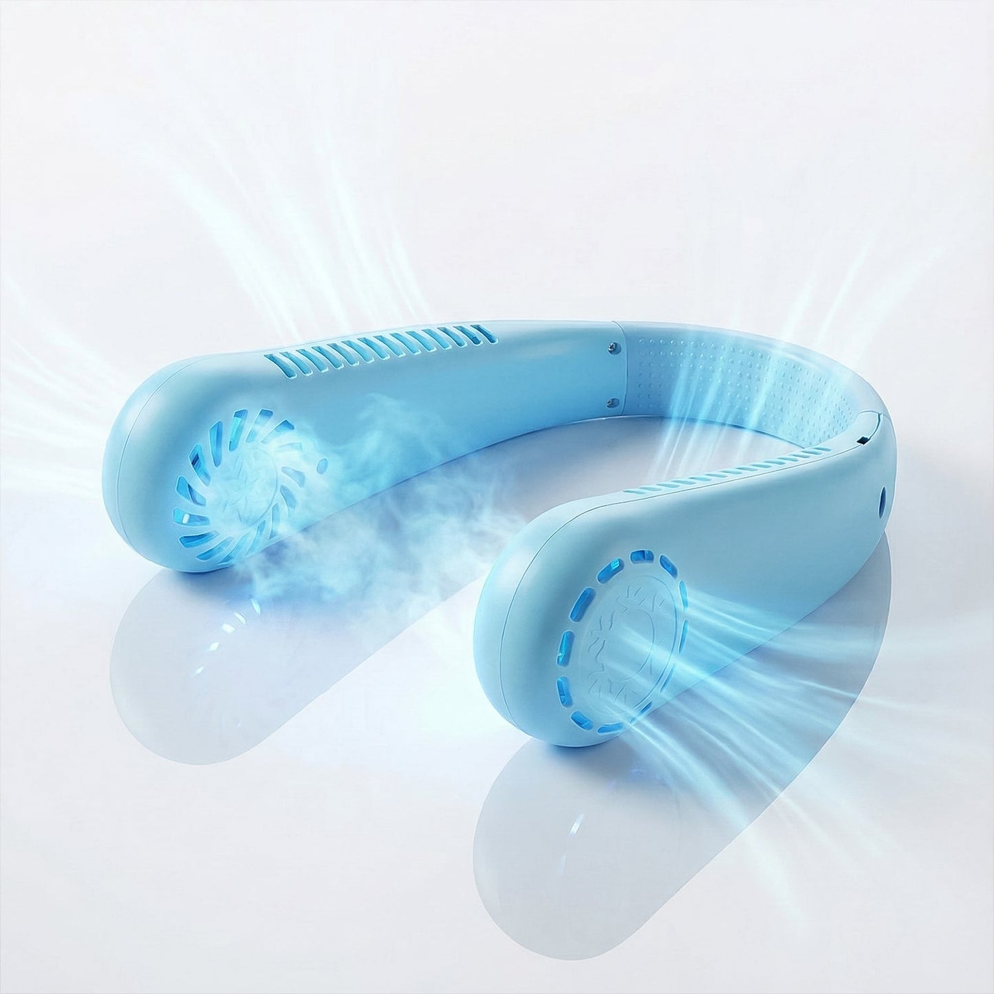 Rechargeable Hanging Neck Fan – Hands-Free Portable Cooling Fan